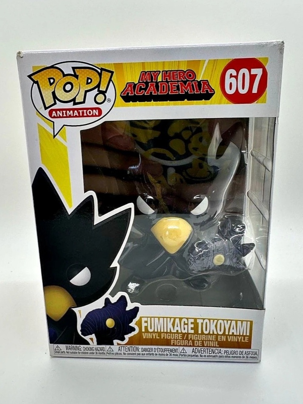 Funko Fumikage Tokoyami #607 My Hero Academia Vinyl Figure